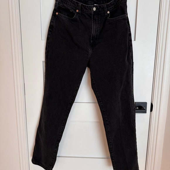 Black washed women’s jeans - Picture 5 of 6